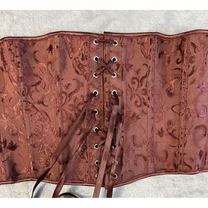 Corset Bustier Ren Fest Top Size S Brown Boudoir